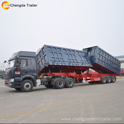 3 Axle Small Dump Trailer For Sale